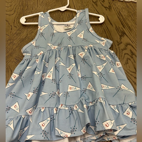 Made by Molly peplum top - Picture 1 of 4